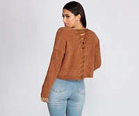 Chic Chenille V-Neck Sweater