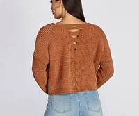 Chic Chenille V-Neck Sweater