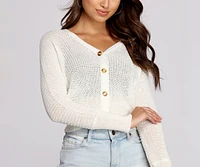 Keeping Knit Cute Cardigan