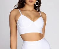 Bandage Bustier Crop Top