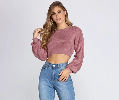 Cozy And Cropped Sweater