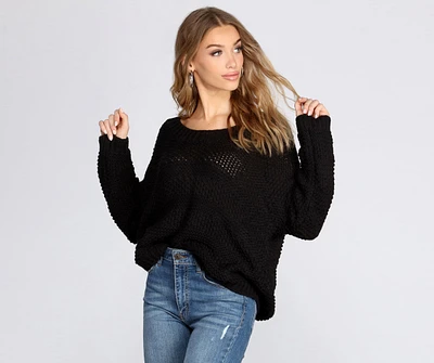 Comfy Cable Knit Sweater