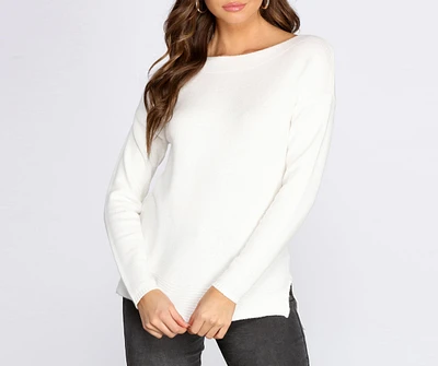 Classic Chic Dolman Sleeve Sweater