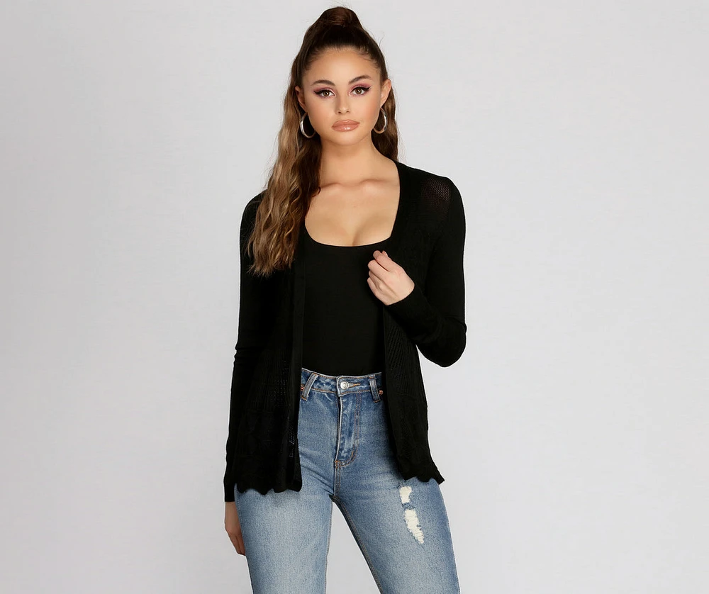 It's A Casual Girl Thing Cardigan