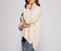 So Cozy Oversized Chenille Sweater