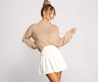 Ever So Chic Knit Sweater