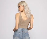 Casually Chic Sleeveless Crop Top