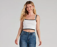 Perfect Match Cami Crop Top