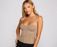 Embraced Glamour Bustier