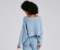 Loving Knit Cropped Sweater