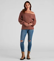 Season Chill Popcorn Knit Sweater