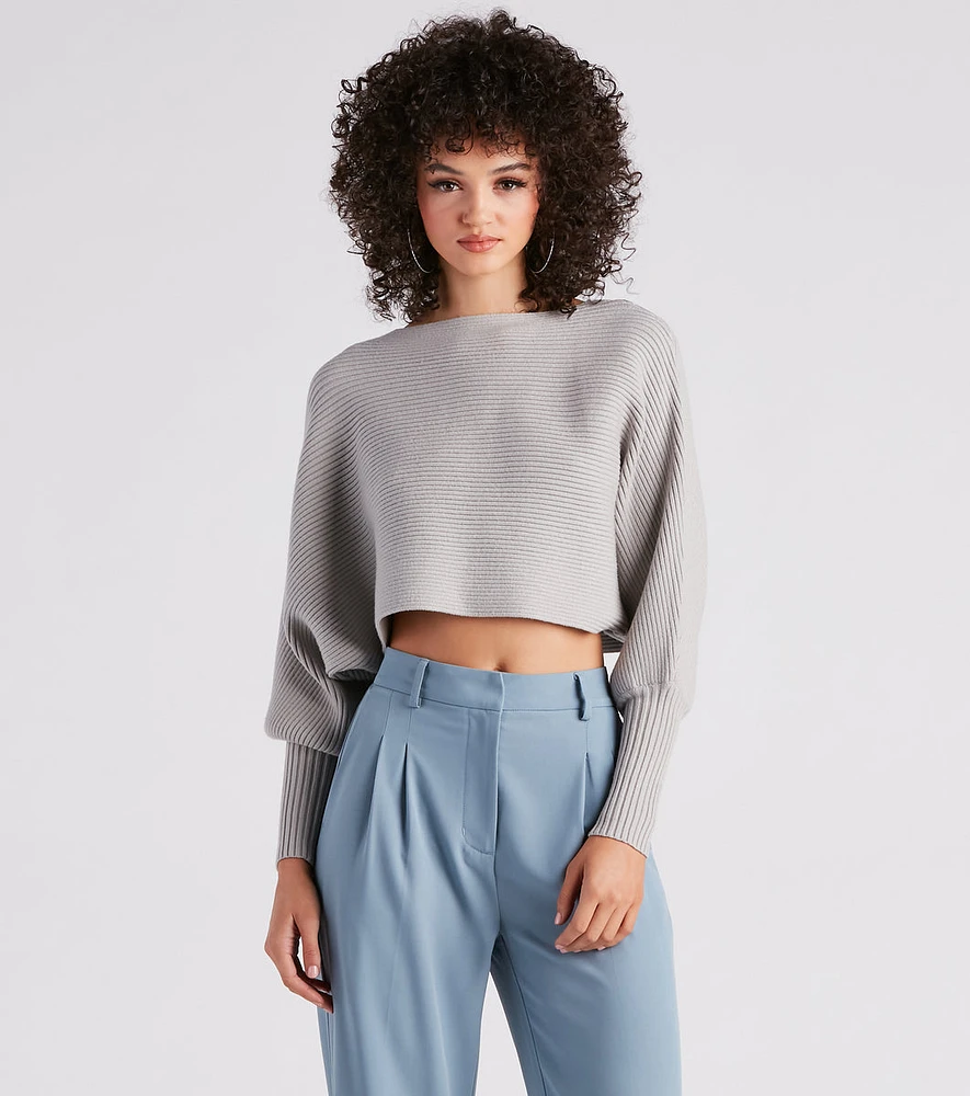 Keep Me Cozy Slouchy Knit Sweater