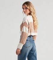 Style Knit Right Chenille Sweater