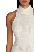 Snowed Sweater Midi Dress