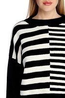 Stripe Life Long Sleeve Pullover