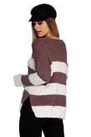 Sweetly Striped Cozy Sweater
