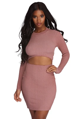 Knit It Right Mini Dress