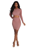 Knit It Right Mini Dress