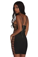 Cut To The Chase Bandage Dress