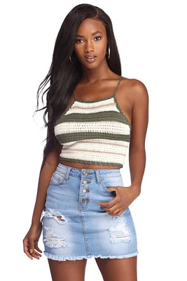 Cutie Crochet Crop Top