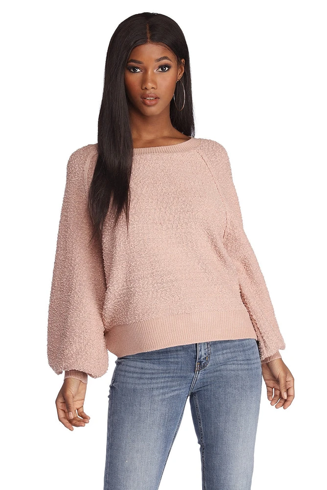 Dreamy Knit Long Sleeve Top