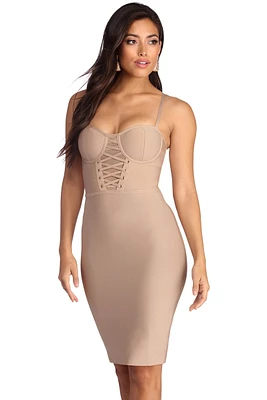 Body Language Bandage Dress