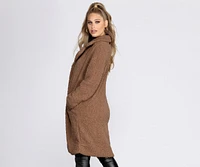 Extra Long Teddy Trench Coat