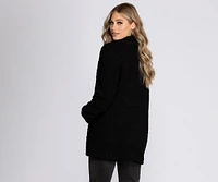 Lovin' Knit Teddy Trench Coat