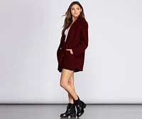 Long Teddy Trench Coat