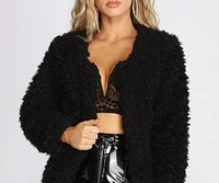 The Warm Up Faux Fur Jacket