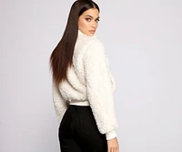 Back To Basics Faux Fur Jacket