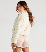 Layer On The Luxe Vibes Faux Fur Jacket