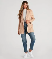 Styled To Perfection Belted Trench Coat