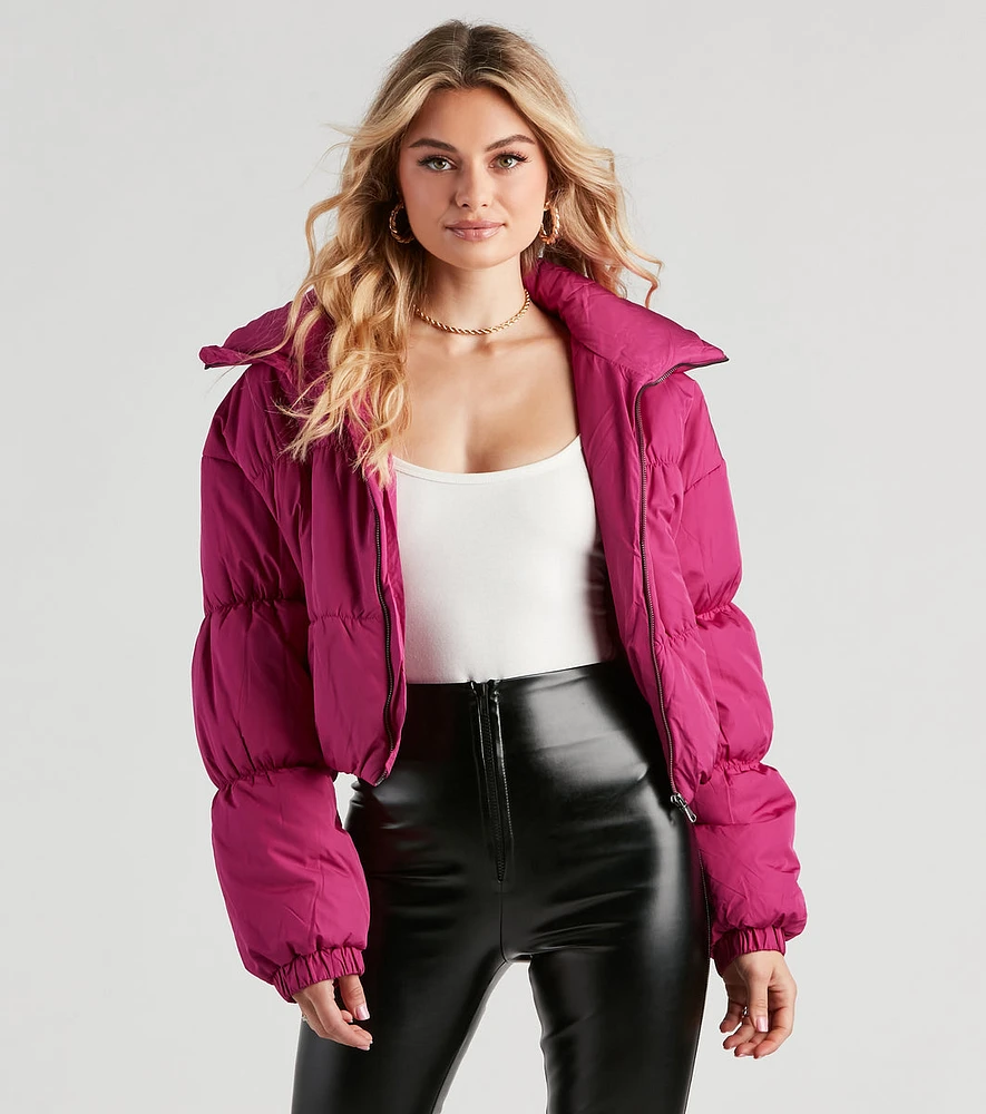 Perfect Puffer Crop Jacket