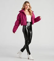 Perfect Puffer Crop Jacket