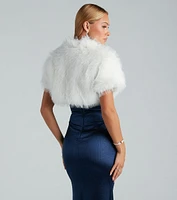 Princess Energy Faux Fur Bolero