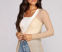 On The Dot Textured Duster