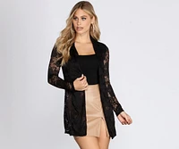 Callin' The Shots Lace Blazer