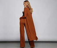 The Everyday Long Sleeve Knit Duster