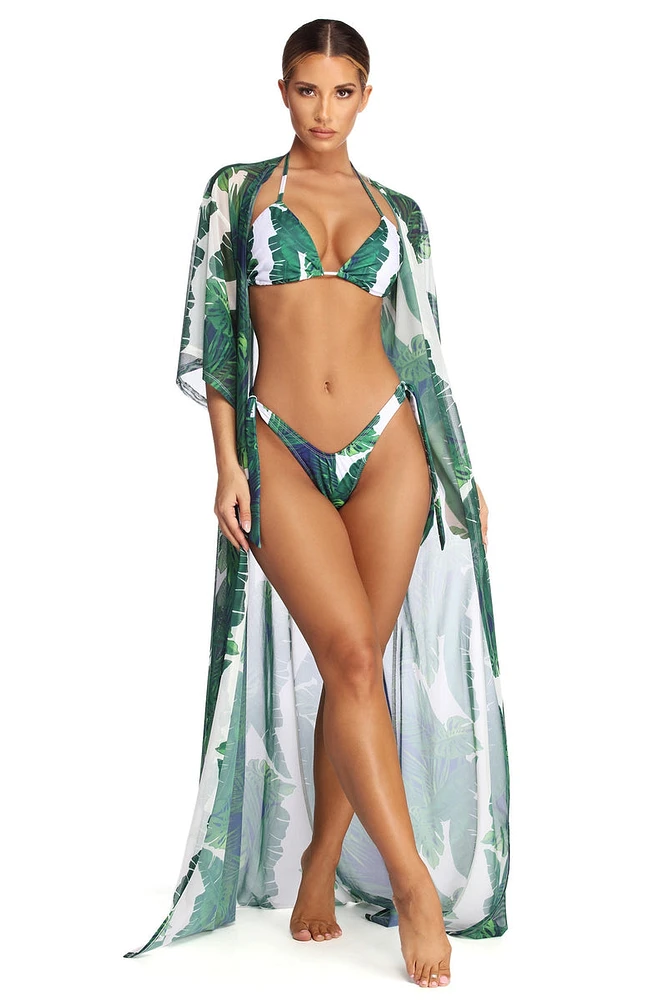 Transport To Tropics Long Kimono