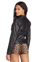 Baddie Babe Moto Jacket