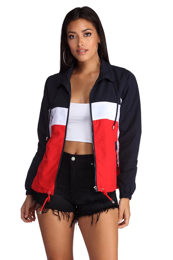 Next Level Color Block Jacket