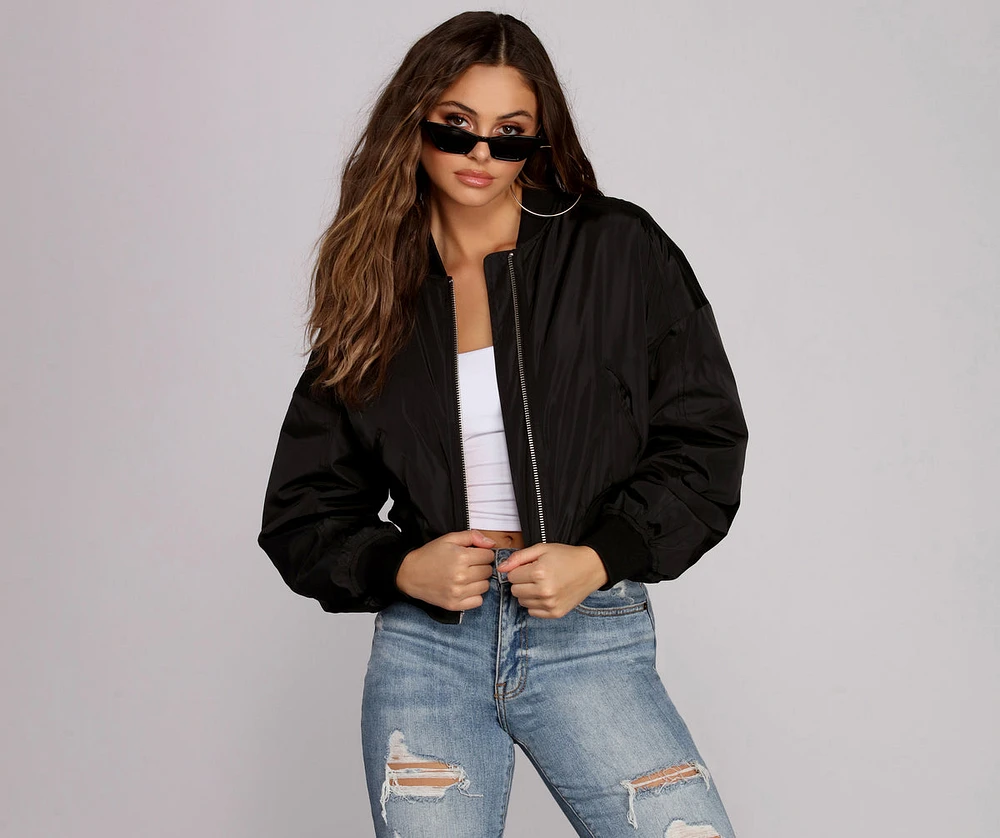 Set It Off Bomber Jacket