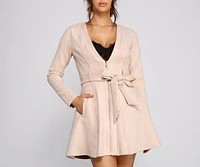 Miss Bossy Trench Dress