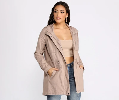 Ready For It Zip Front Anorak