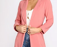 Girl Boss Cuffed Boyfriend Blazer