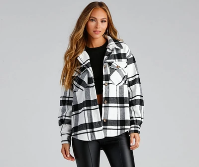 Flannel Weather Plaid Shacket