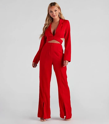 Boss Babe Moves Cropped Blazer