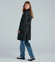 Layer Up Double-Breasted Trench Coat