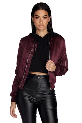 Bundle With Style Bomber Jacket